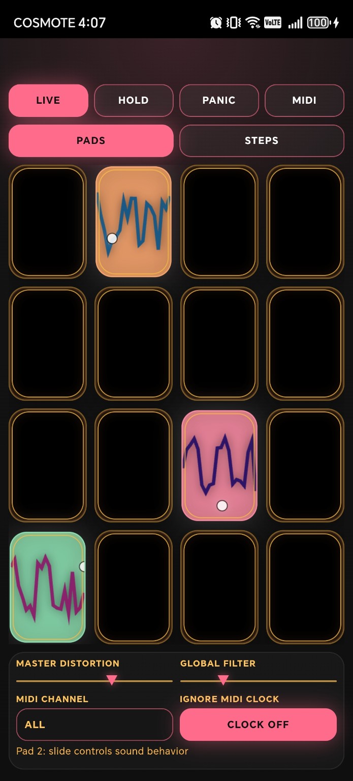 Infinite Glitch — Glitch pad variation
